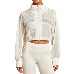 Lululemon Athletica SERVE IT full mesh windbreaker Jacket Sz 4